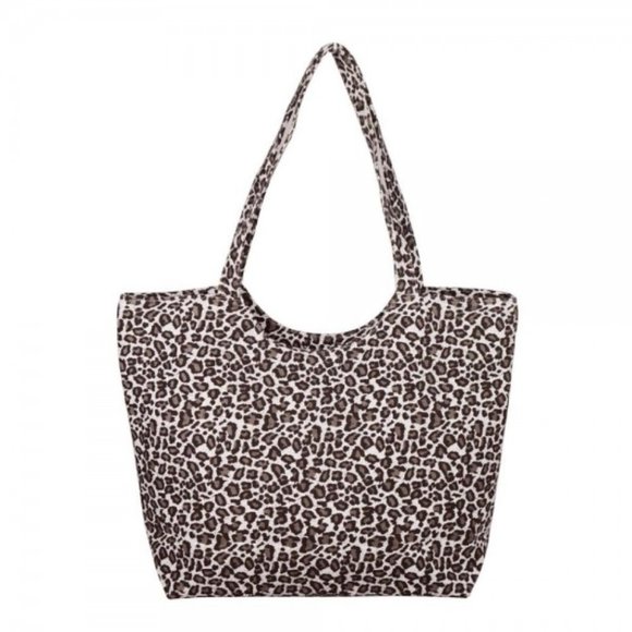 One Blessed Nana Handbags - NWT *BOUTIQUE*  LEOPARD PRINT TOTE BAG